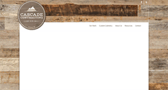 Desktop Screenshot of cascadecontracting.com